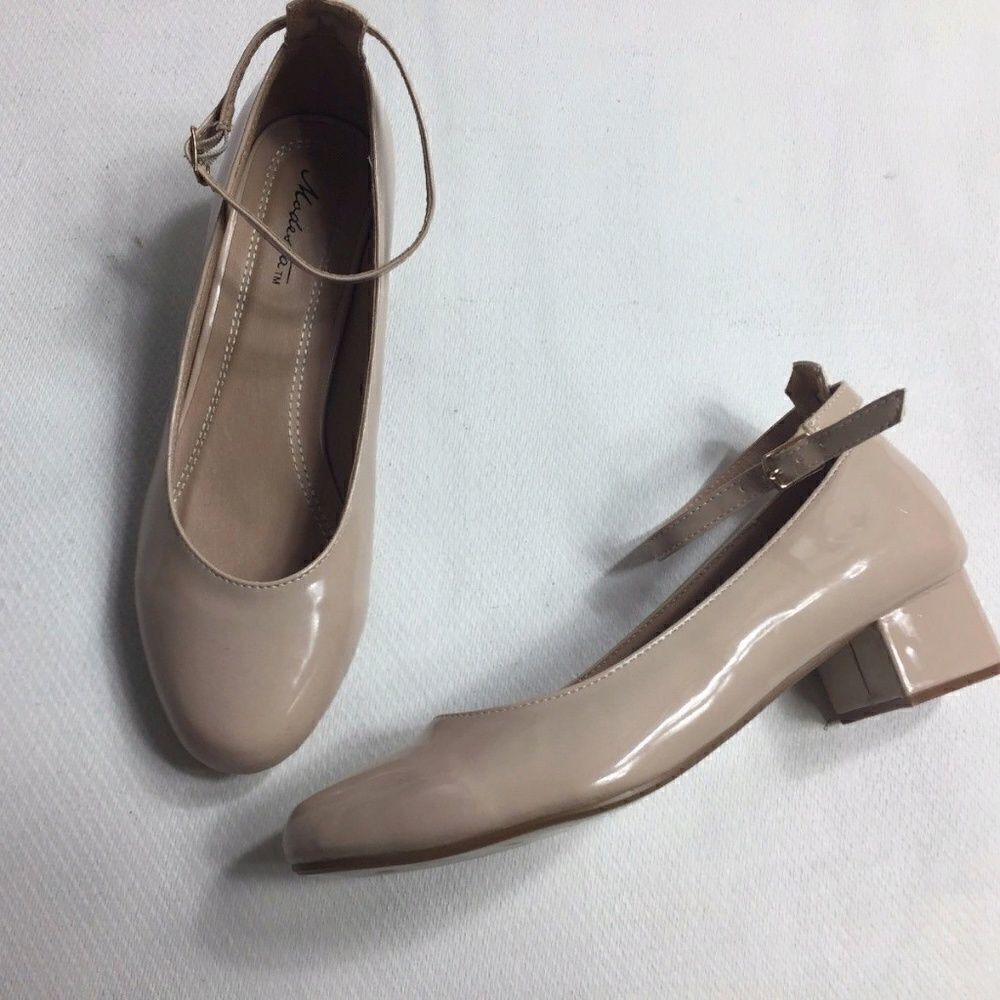 🌹MODESTA Womens Shoes Sz 9 Ankle Strap Pattent
